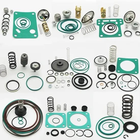 Regulating Valve Kit, Unloader Valve Kit, Compressed Service Kit